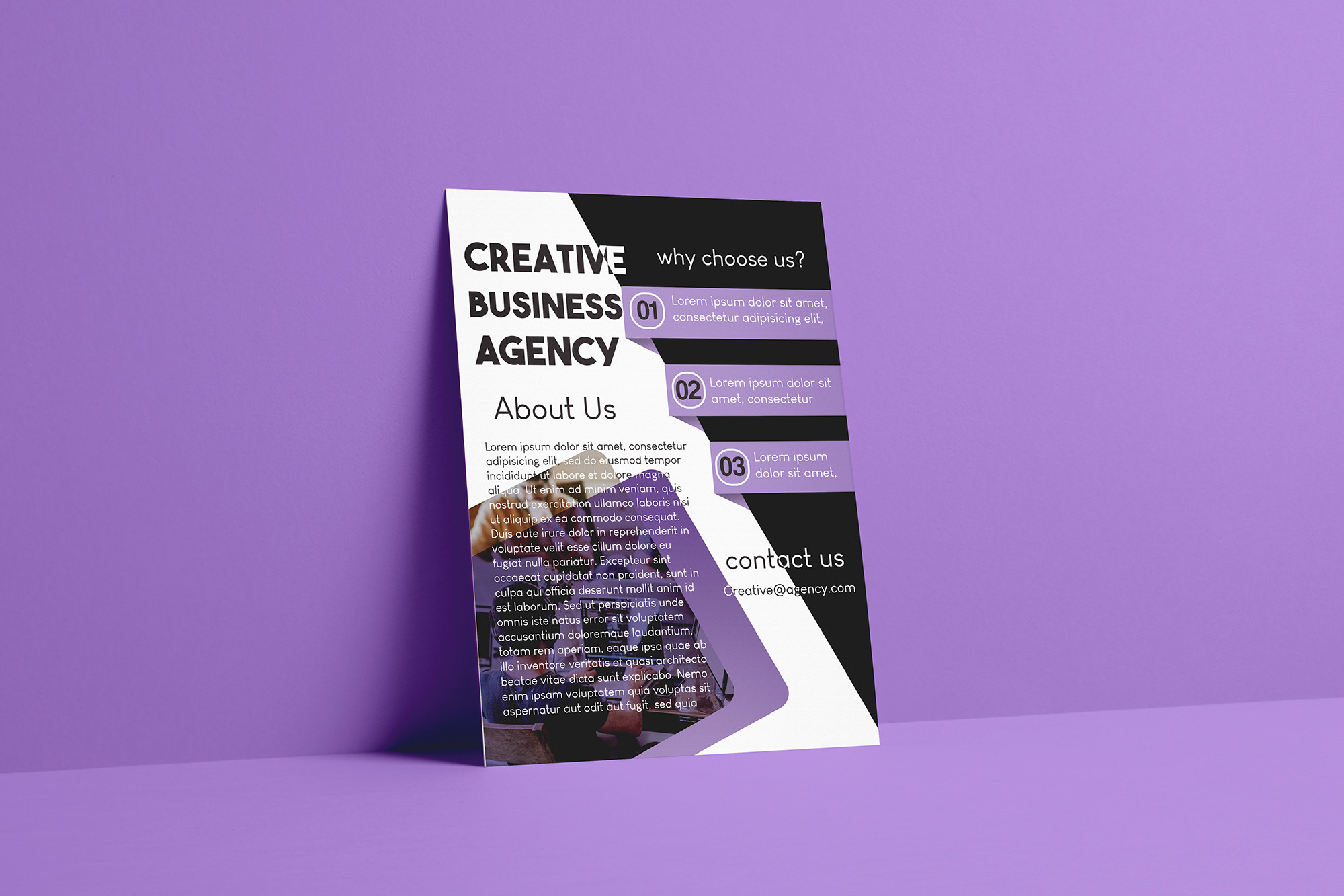 تصميم فلاير بشكل احترافي ومميز