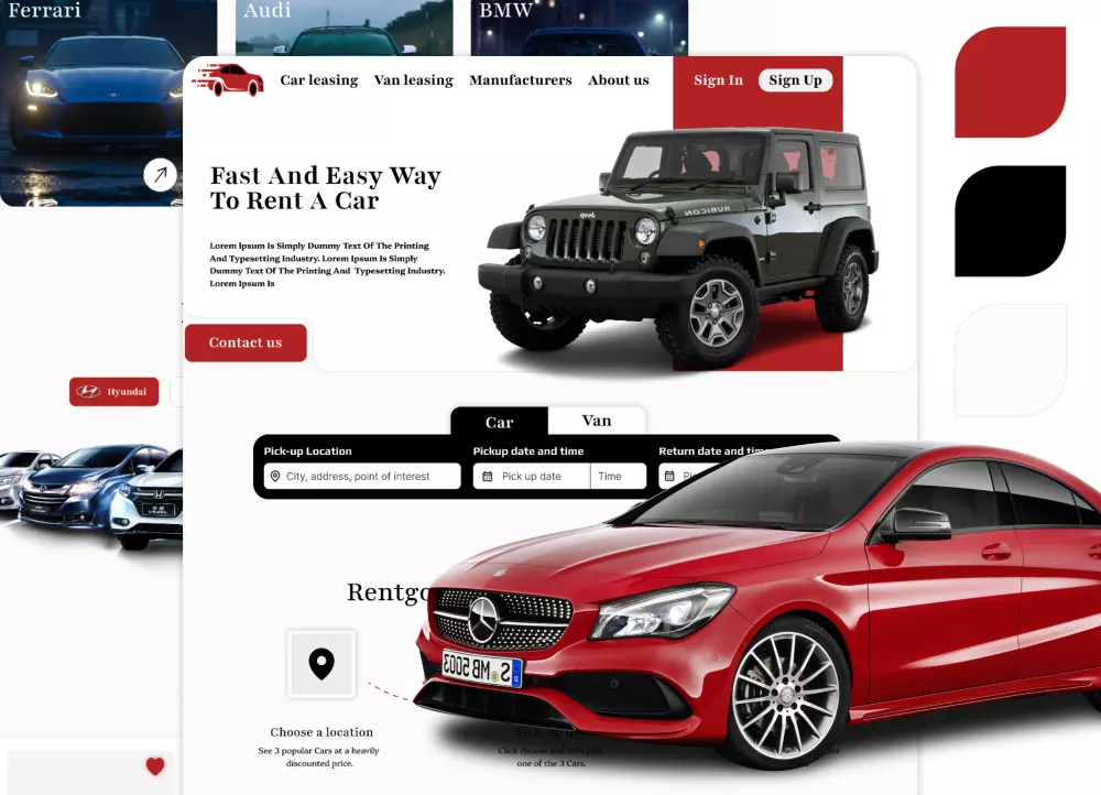 تصميم واجهات المستخدم ( UX / UI) Android, Ios و Web