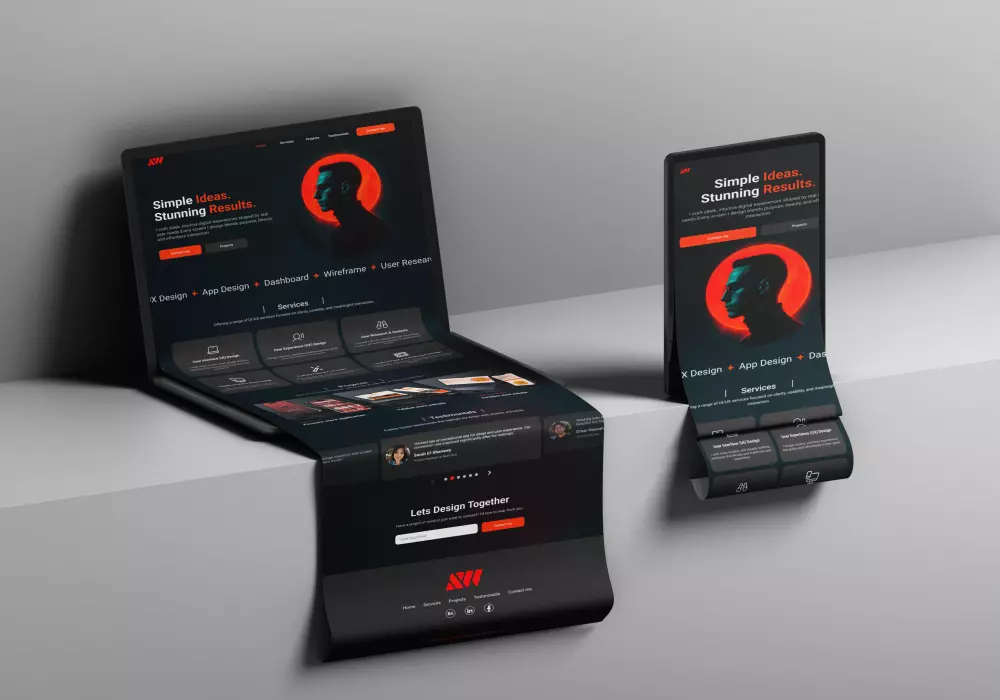 تصميم صفحة هبوط متجاوبة إبداعية وجذابة