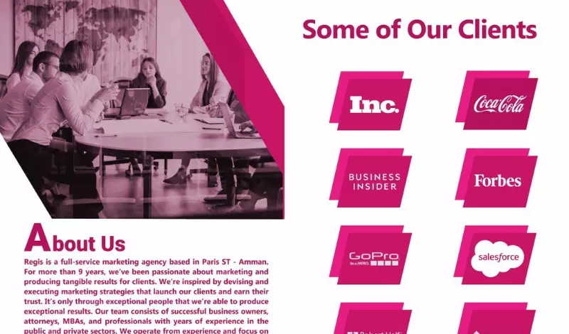 تصميم احترافي لملف الشركة profile Company