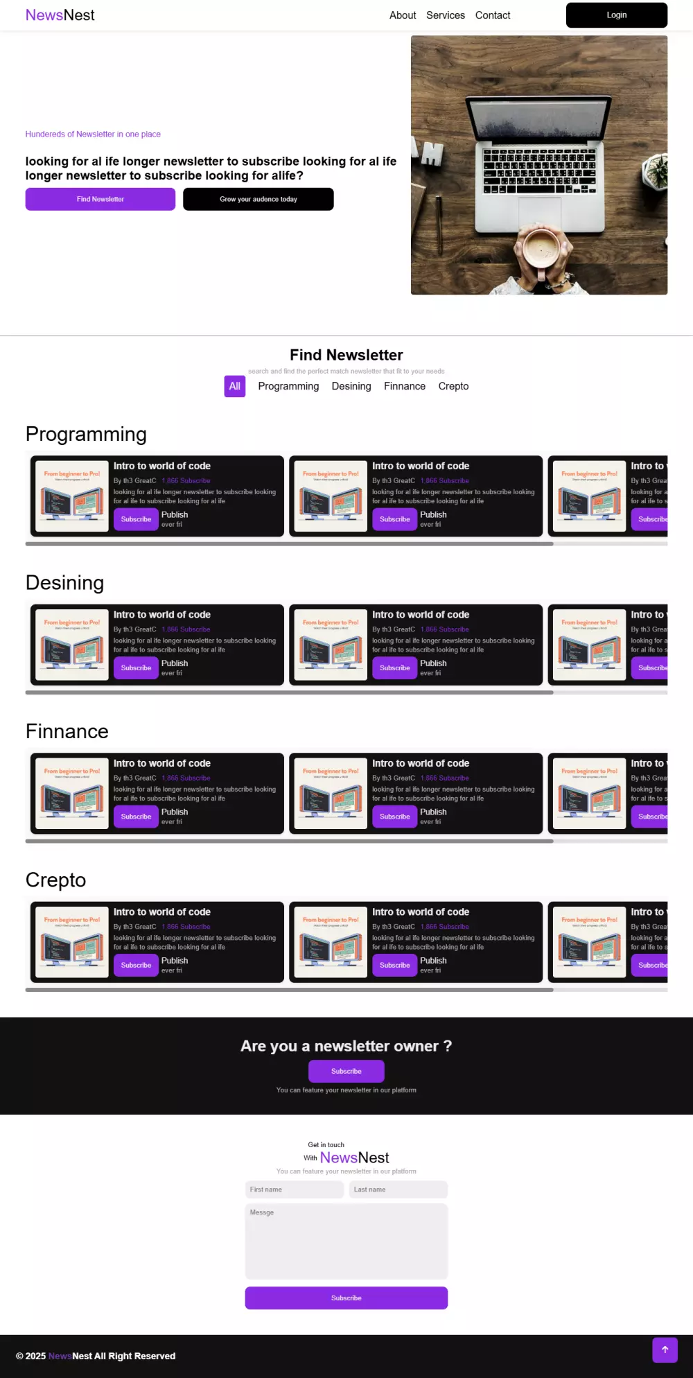 تصميم صفحة هبوط احترافية باستخدام WordPress لعرض منتجاتك