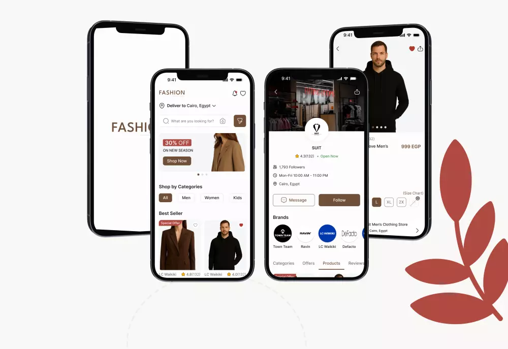 تصميم واجهة مستخدم UI UX لـ E-commerce لزيادة المبيعات
