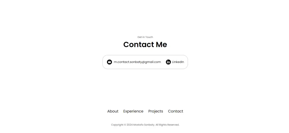 موقع إلكتروني شخصي يعرض اعمالك باحترافية