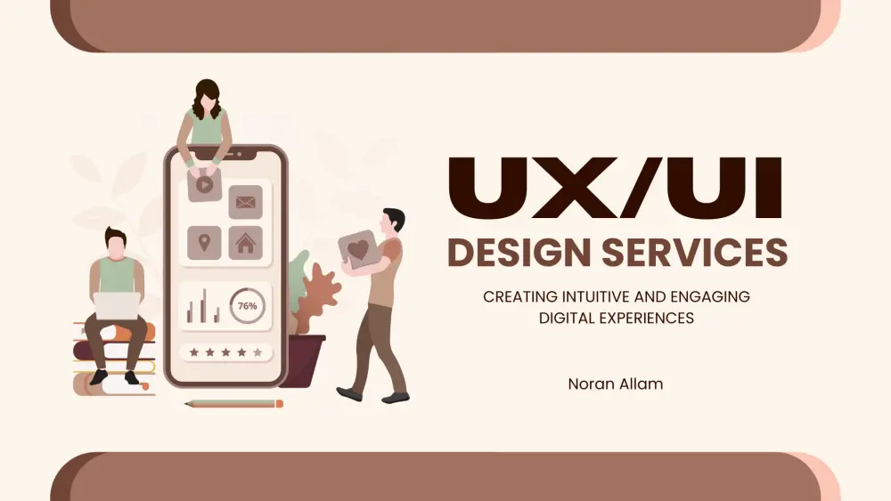 تصميم UI/UX احترافي لتجربة استخدام سهلة وجذابة