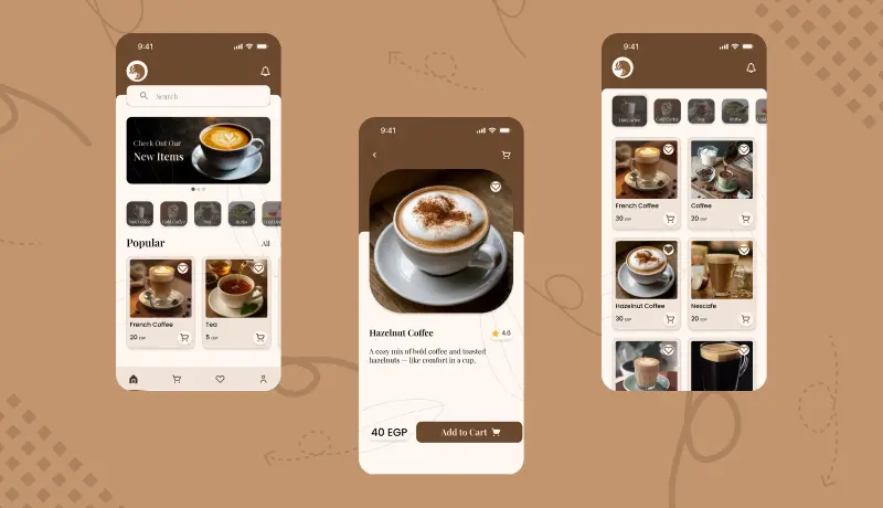تصميم UI/UX احترافي لتجربة استخدام سهلة وجذابة