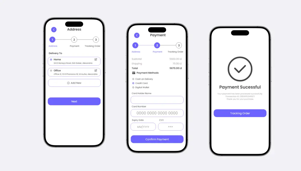 هل تبحث عن تصميم عصري لتطبيقك أو متجرك الإلكتروني يجذب المستخدمين ويعكس هوية مشروعك؟ سأقوم بتصميم واجهات وتجربة مستخدم احترافية وسهلة الاستخدام لتطبيقك أو متجرك الإلكتروني باستخدام Figma او Adobe XD ووفقًا لأحدث معايير التصميم.