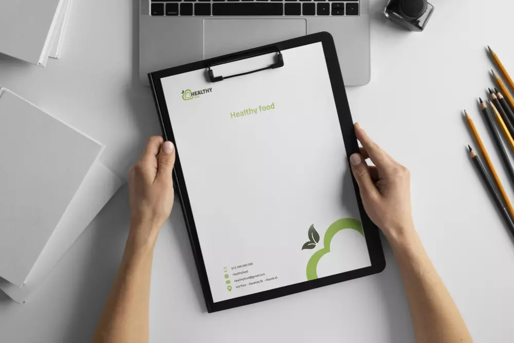 سأقوم بتصميم ورقة مراسلات Letterhead احترافية مميزة