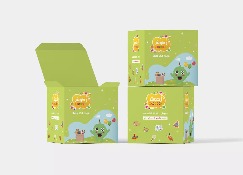 سأصمم لك عبوات وأغلفة منتجات وستكرات Packaging design