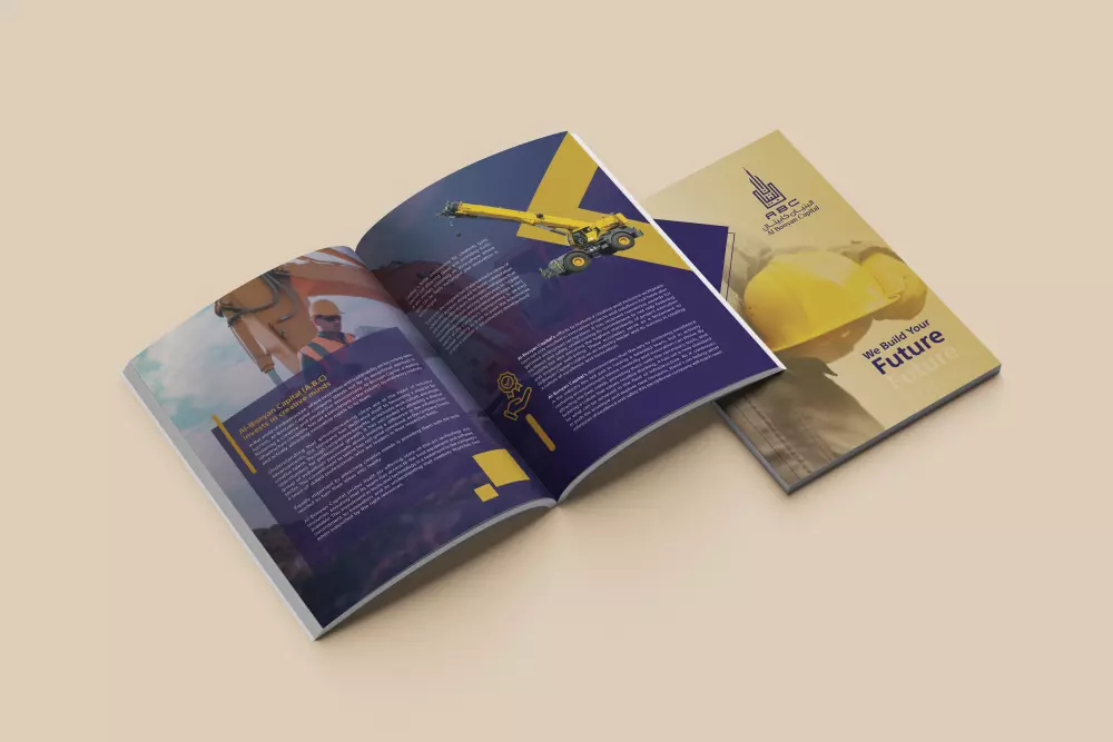 احصل على تصميم احترافي لبروفايل الشركة والكتالوجات والمجلات