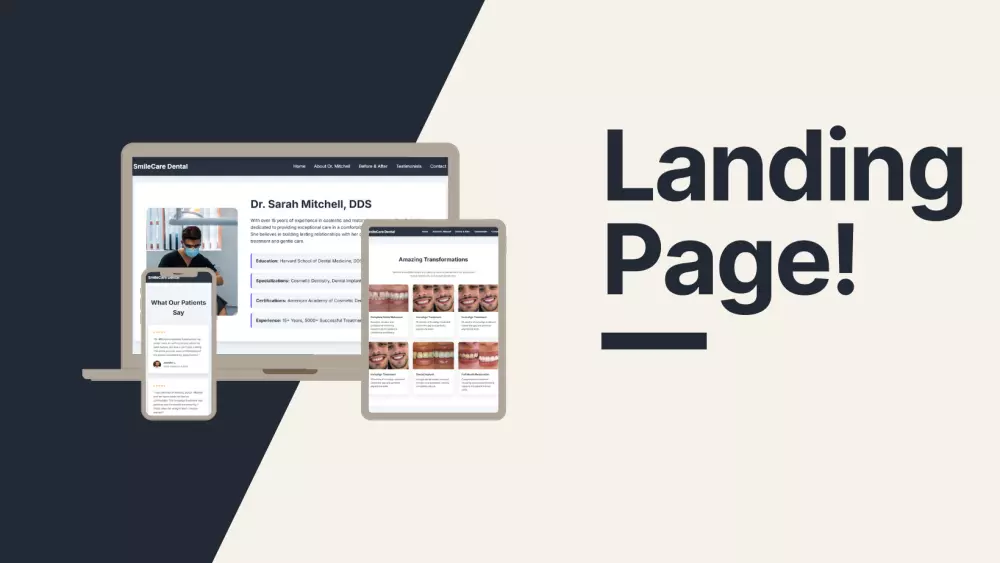 تصميم Landing Page احترافية تزيد من تحويلات مشروعك