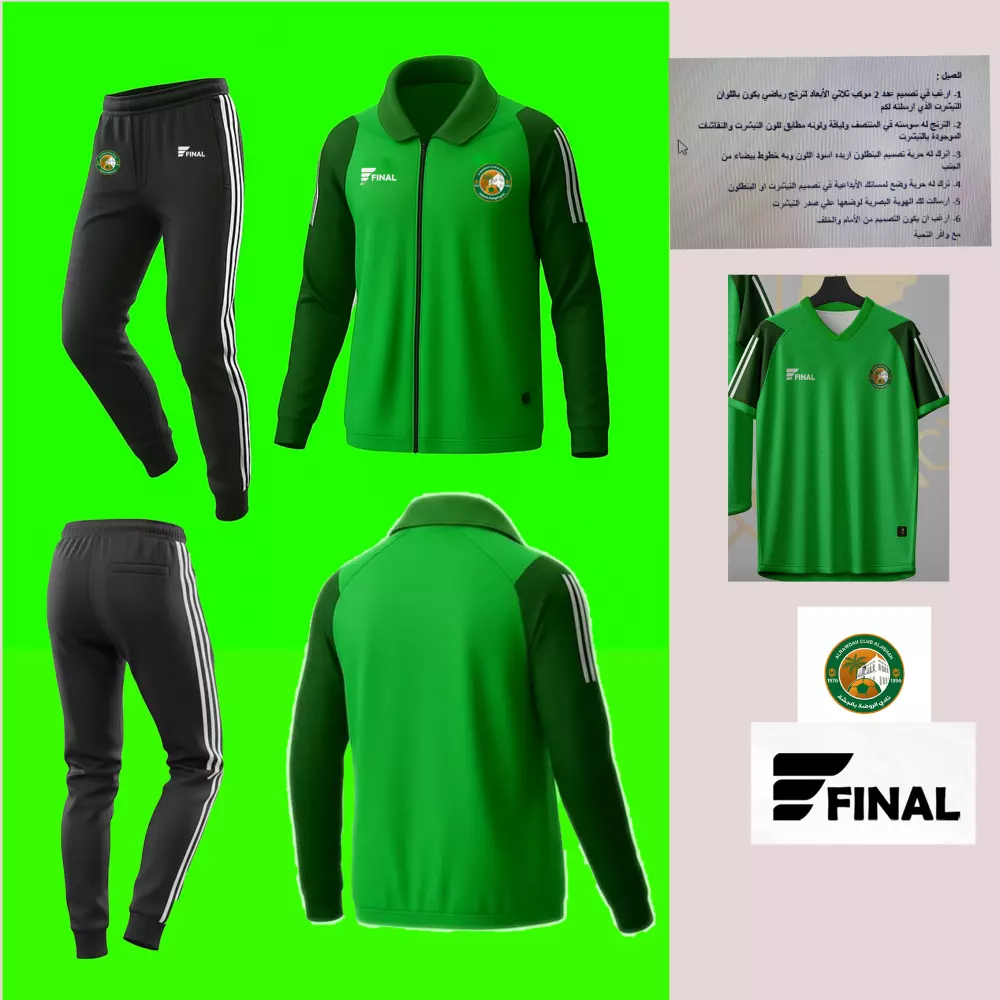 تصميم جرافيك احترافي لملابس رياضية ( موكب ثلاثي الابعاد)