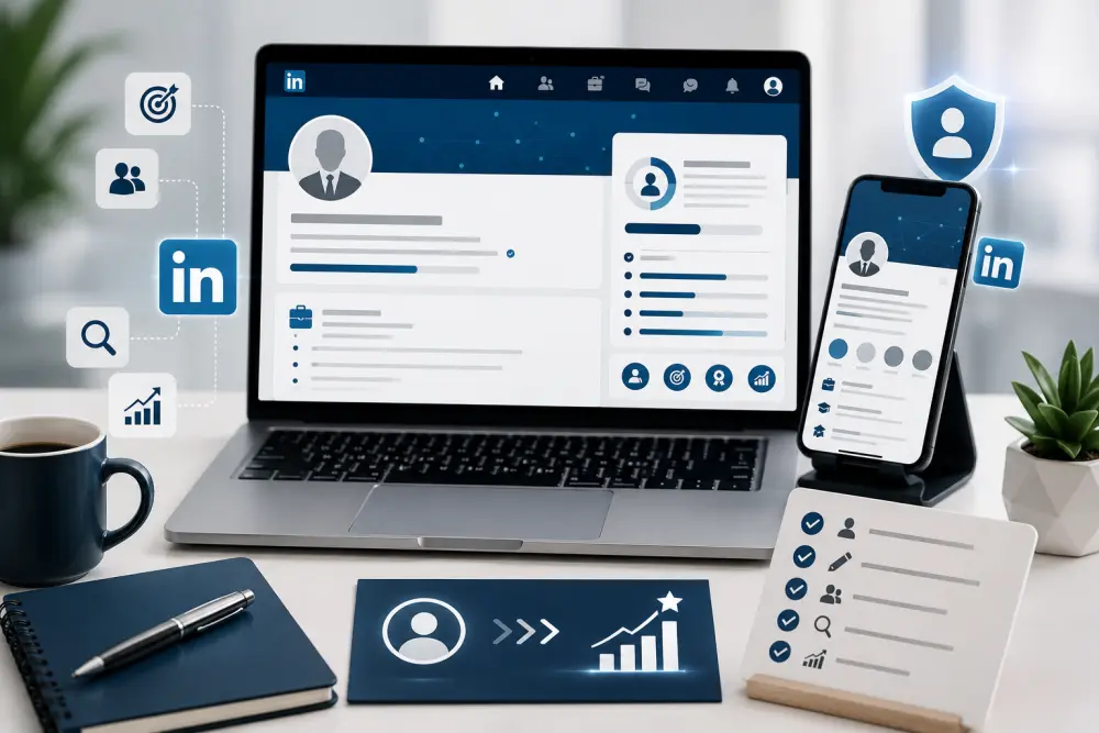 تحسين بروفايل LinkedIn وتهيئته للوظائف مع جلسة استشارية