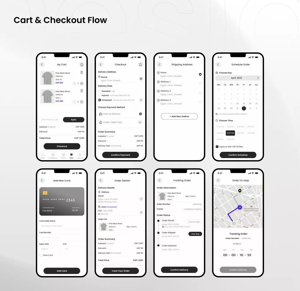 تصميم واجهات تطبيقات (Mobile App UI Design)