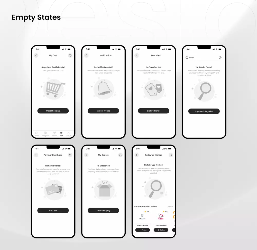 تصميم واجهات تطبيقات (Mobile App UI Design)