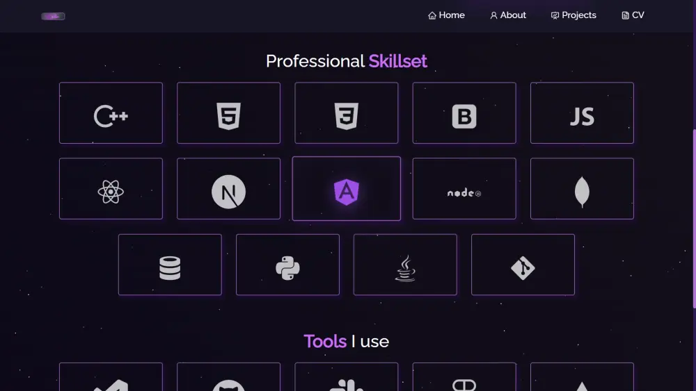 سأقوم بتصميم وبرمجة موقع بورتفوليو شخصي احترافي يعرض أعمالك ومهاراتك بشكل جذّاب ومتجاوب مع جميع الأجهزة.