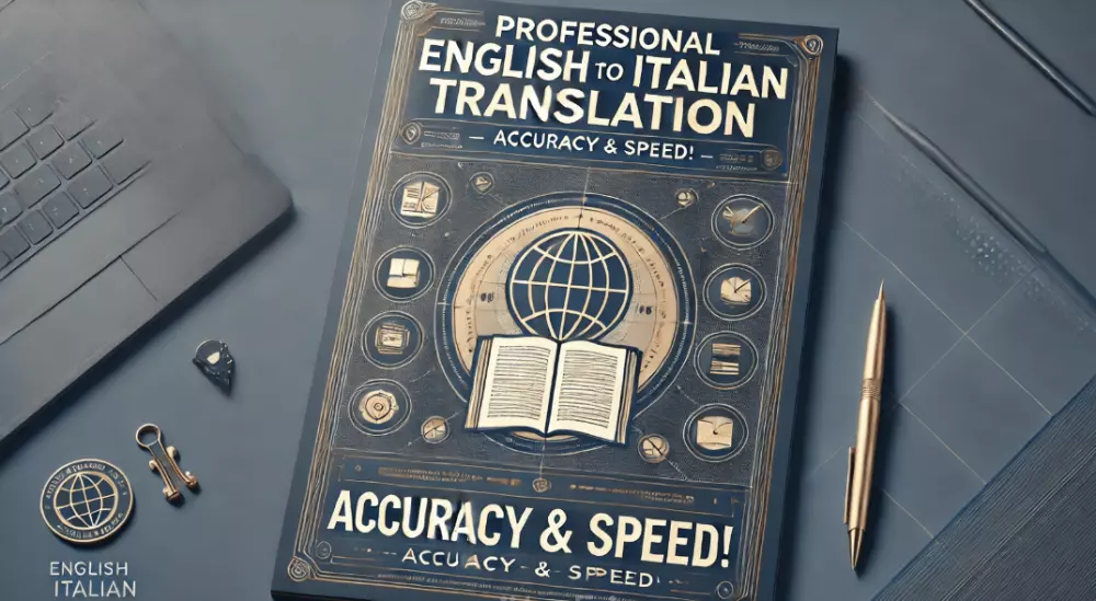 ترجمة النصوص من الإنجليزية إلى الإيطالية