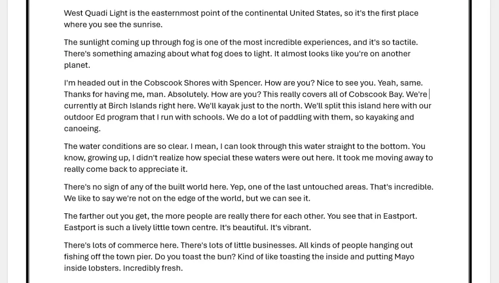 تفريغ احترافي للفيديوهات الإنجليزية إلى Word أو PowerPoint