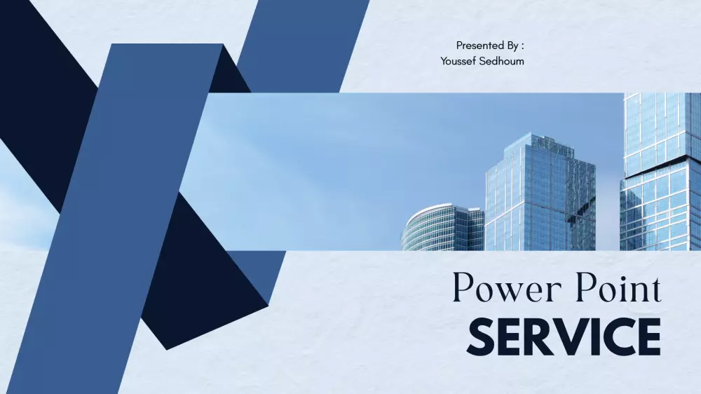 تصميم عروض PowerPoint احترافية ومبتكرة