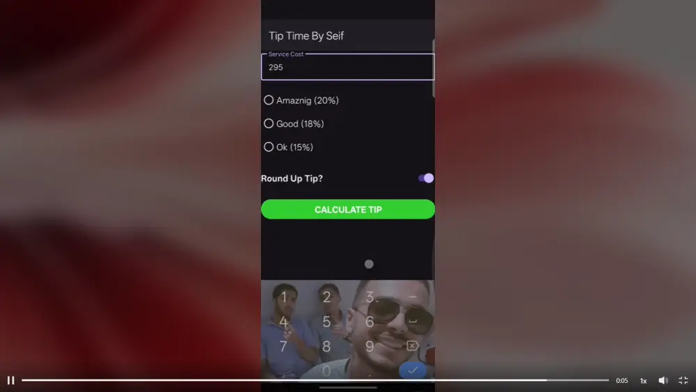 تطوير تطبيق عرض المعلومات (Info App)