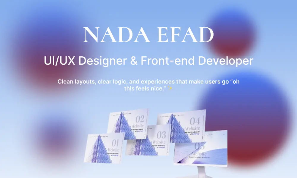 “تصميم Portfolio احترافي UI/UX – عرض أعمالك بشكل مميز”