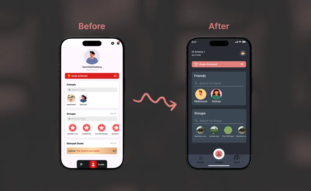 "إعادة تصميم To-Do List App على Figma"
