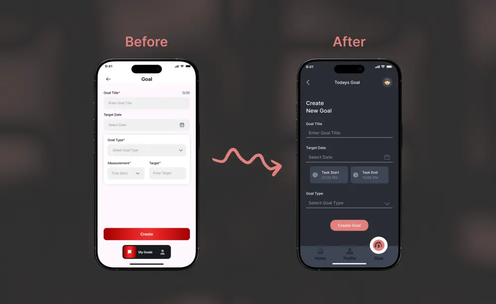 "إعادة تصميم To-Do List App على Figma"
