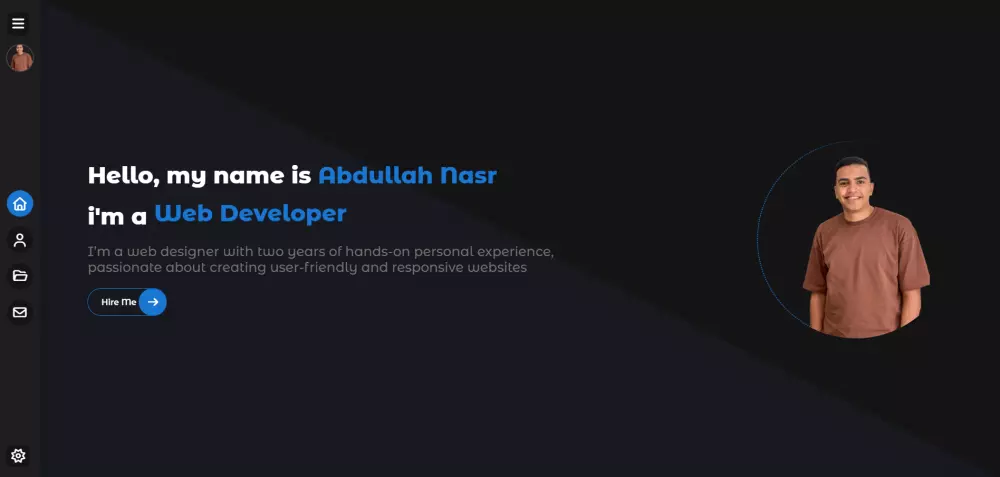 عمل Portfolio شخصي لعرض اعمالك ومهاراتك
