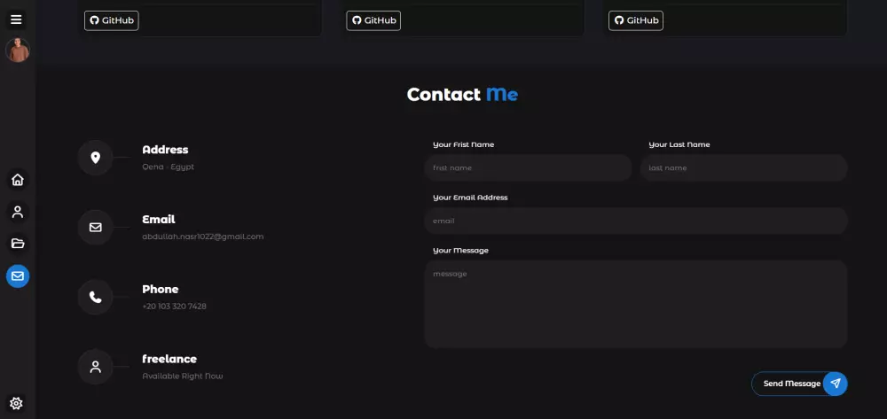 عمل Portfolio شخصي لعرض اعمالك ومهاراتك