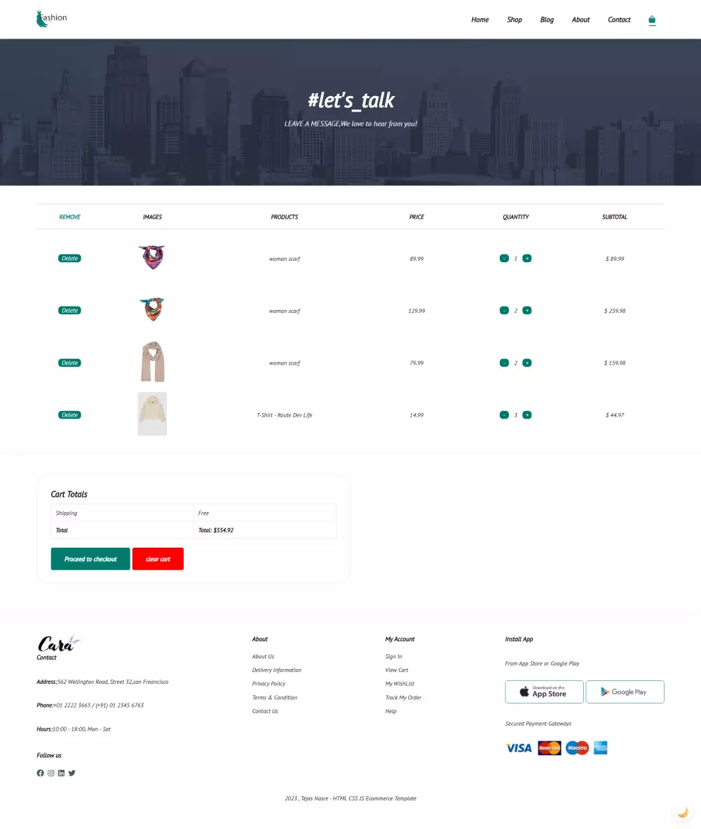 إنشاء وتصميم متجر إلكتروني احترافي متكامل جاهز للبيع
