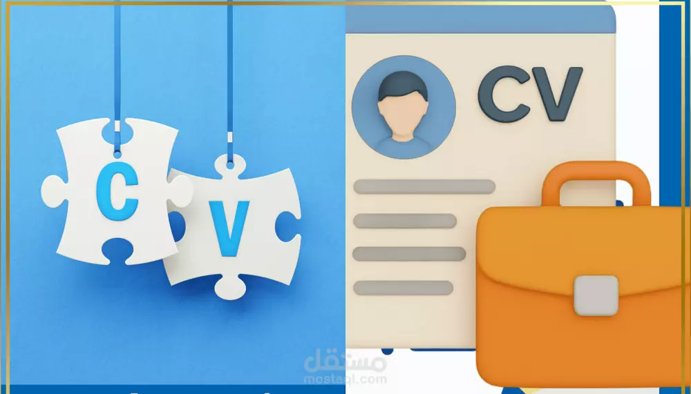 كتابة وتصميم سيرة ذاتية (cv) عربي متوافقة مع أنظمة الATS
