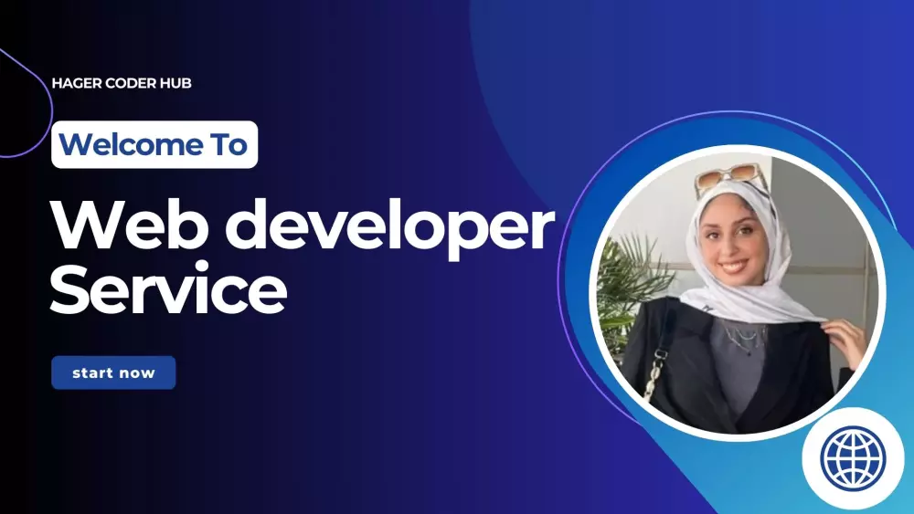 تصميم وتطوير صفحة ويب متجاوبة وجذابة باستخدام HTML وCSS وJavaScript