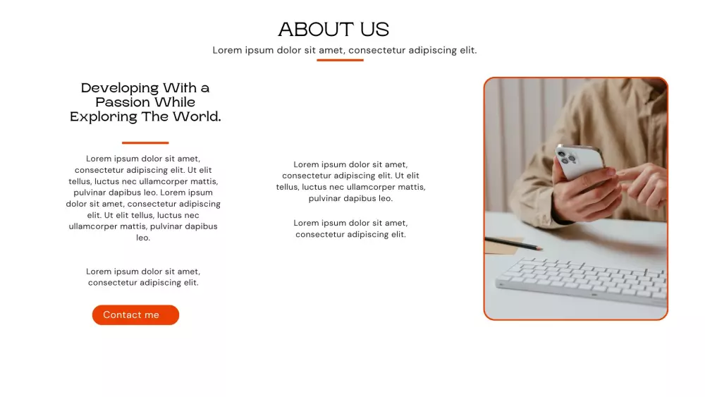 تصميم موقع بورتفوليو شخصي احترافي لعرض الأعمال