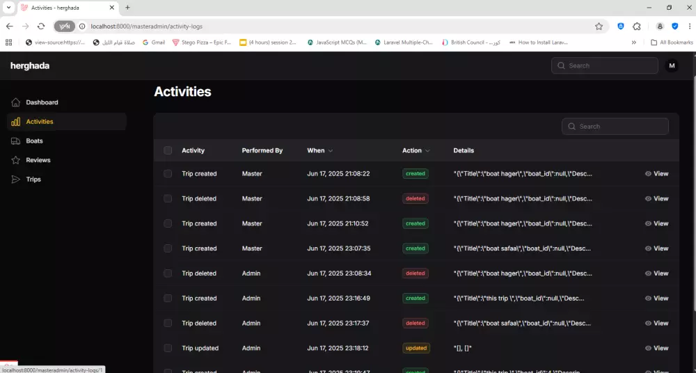 تطوير لوحة تحكم احترافية باستخدام Laravel