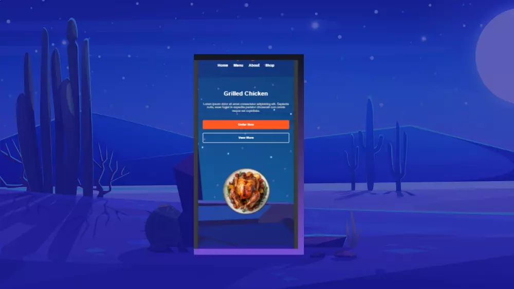 تصميم صفحة هبوط موقع احترافية عصرية ومتجاوبة landing page