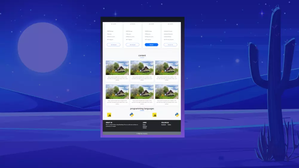تحويل أي تصميم (Figma / PSD / XD) إلى كود HTML, CSS, JS متجاوب