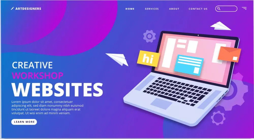 عمل موقع الكتروني احترافي مميز شامل ال Frontend & Backend