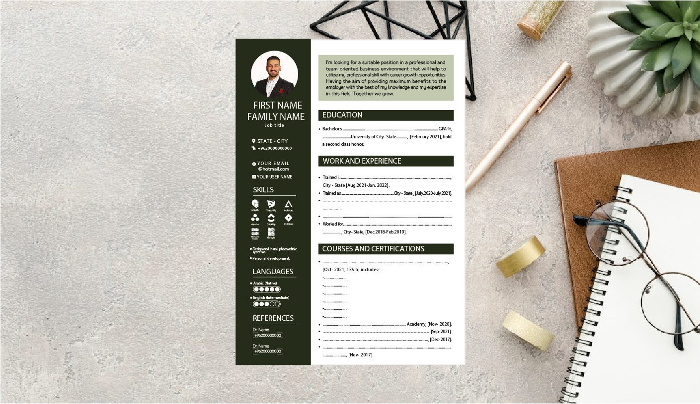 سيرة ذاتية عصرية