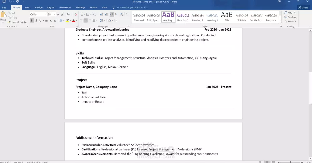 كتابة cv ب كل احترافية ودقة