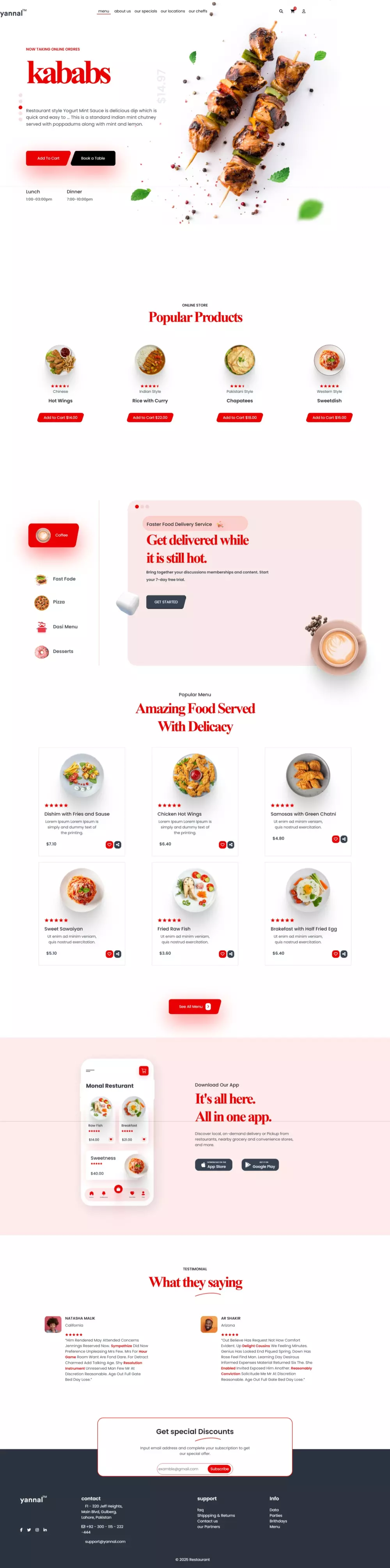 صفحة هبوط متجاوبة ب HTML5, CSS3