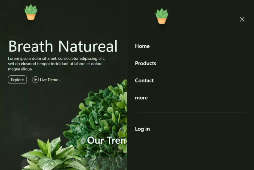 تصميم صفحة هبوط باستخدام HTML, CSS, Tailwind