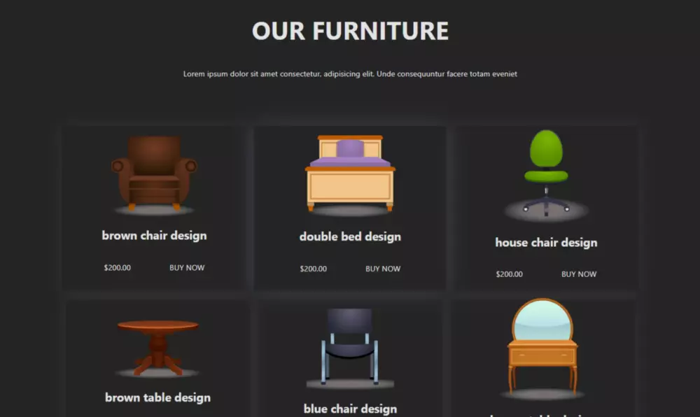 صفحة هبوط مميزه مجهزه ب React, Tailwind CSS