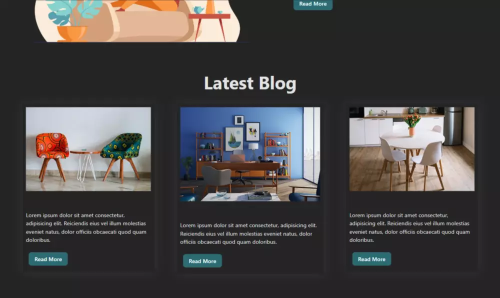 صفحة هبوط مميزه مجهزه ب React, Tailwind CSS