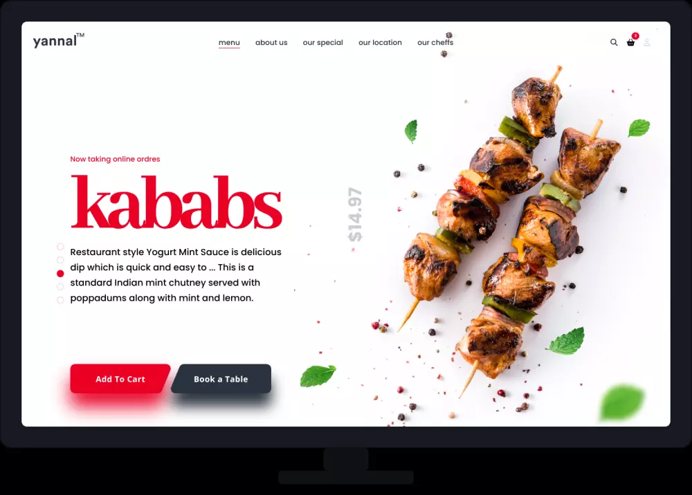 صفحة هبوط landing page باستخدام HTML, CSS, JavaScript