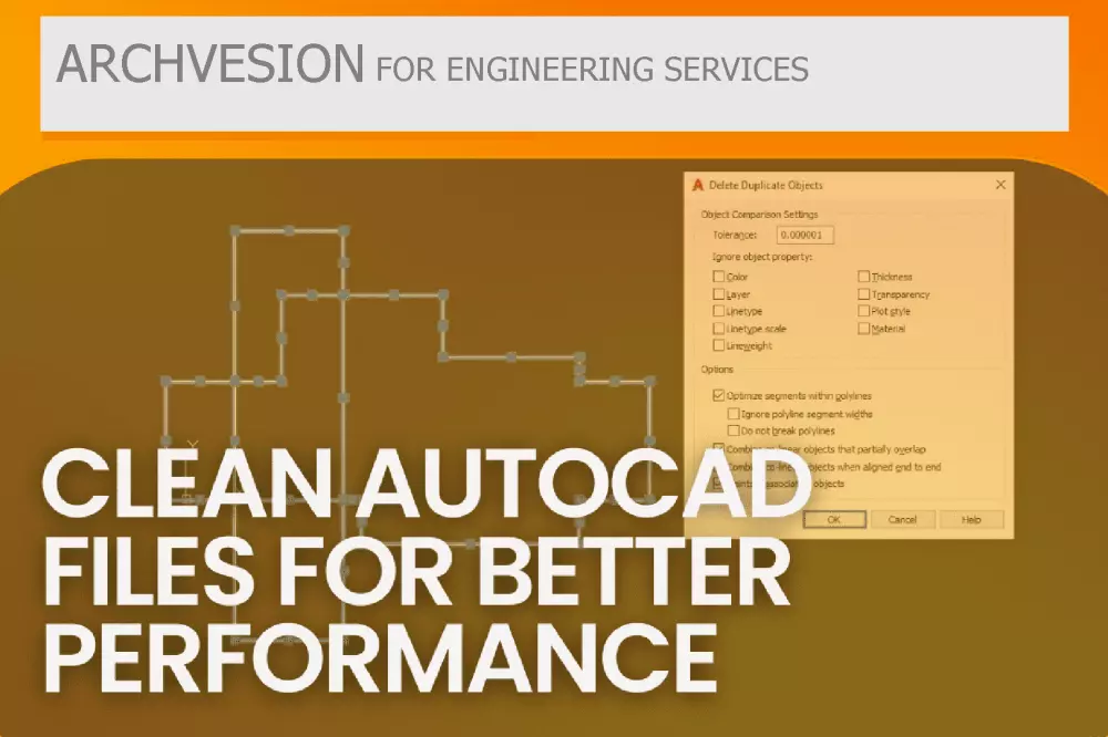 تنظيف وترتيب ملفات أوتوكاد وجعلها أكثر احترافية
