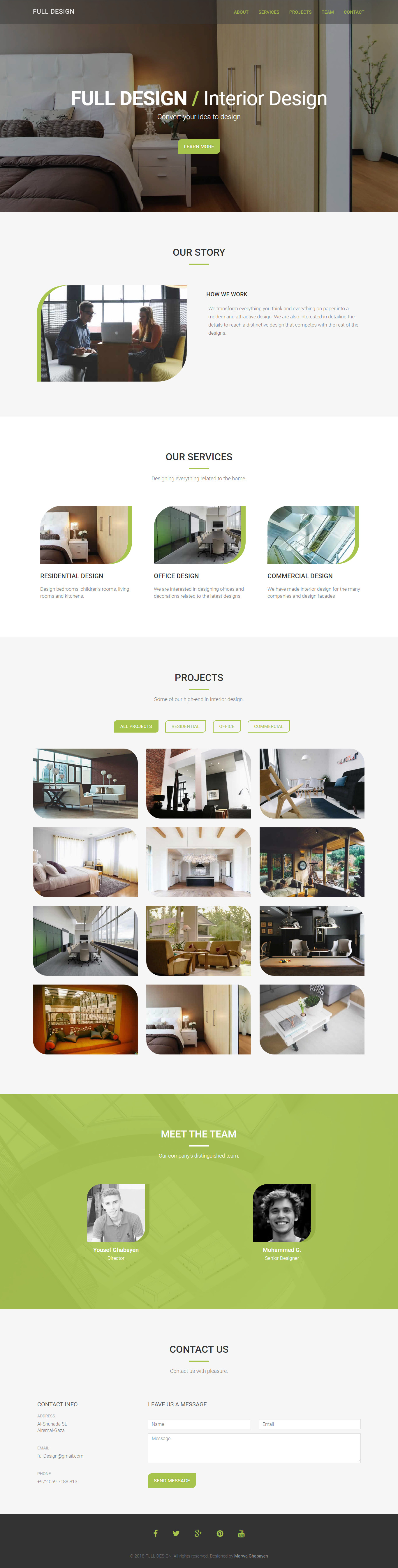 تصميم صفحات الهبوط مقابل 20 $