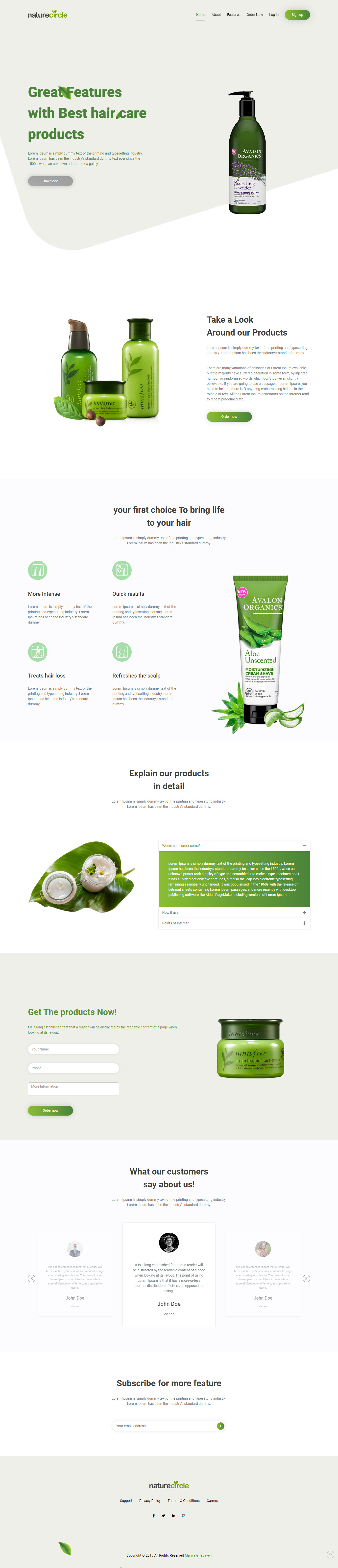 تصميم صفحات الهبوط مقابل 20 $