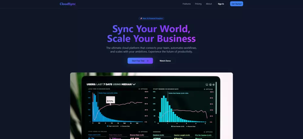 تصميم صفحة هبوط (Landing Page) لمشروعك او صفحتك الخاصه