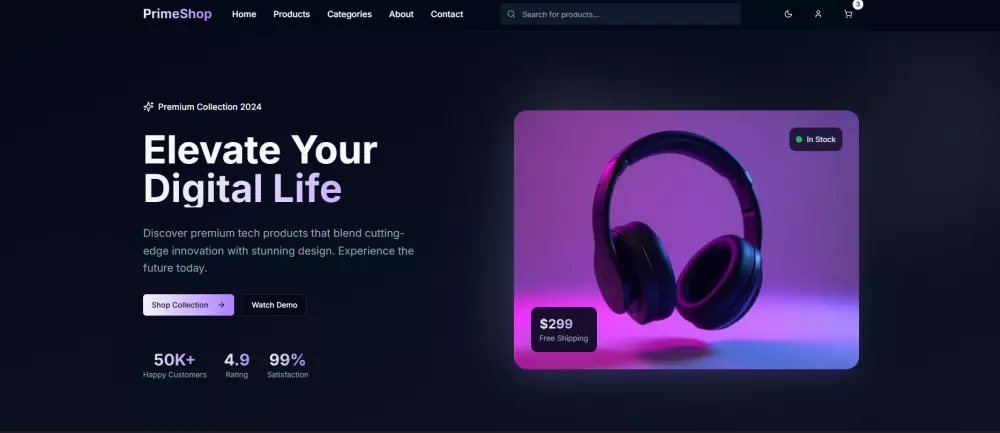 تصميم صفحة هبوط (Landing Page) لمشروعك او صفحتك الخاصه