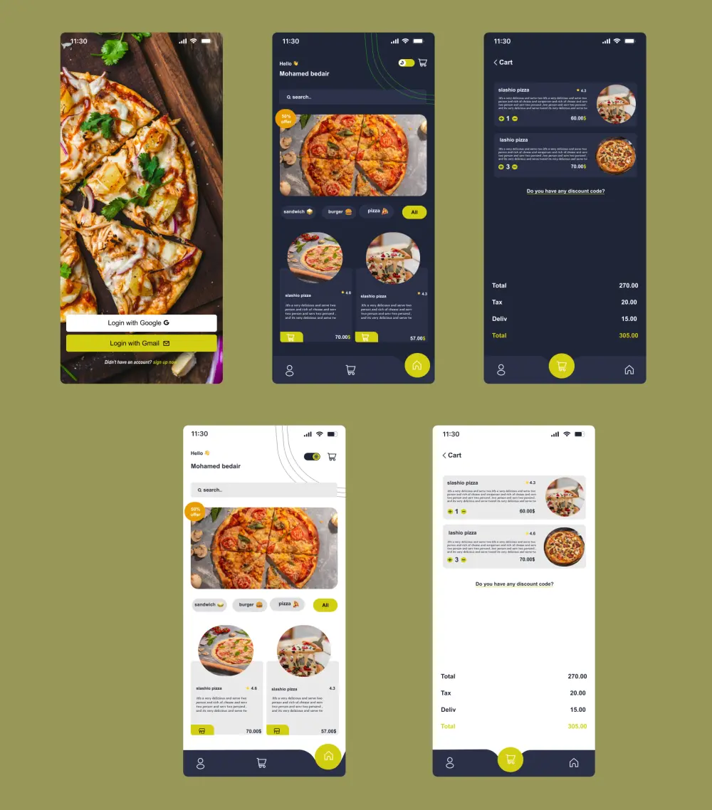 تصميم واجهة مستخدم احترافية تعكس هوية مشروعك وتزيد تفاعل العملاء