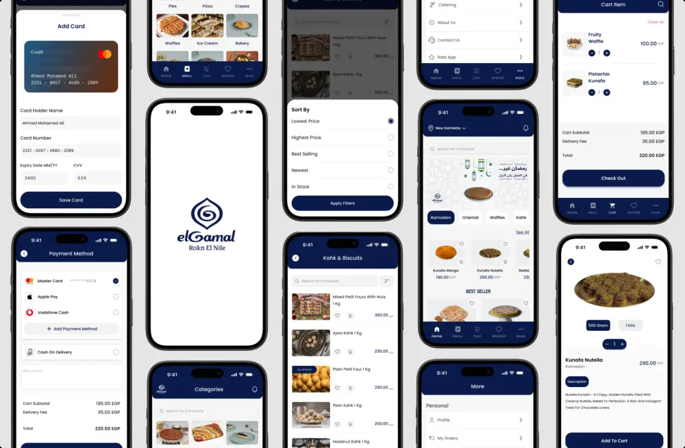 تصميم واجهات وتجربة المستخدم (UI/UX) للمواقع وتطبيقات الموبايل